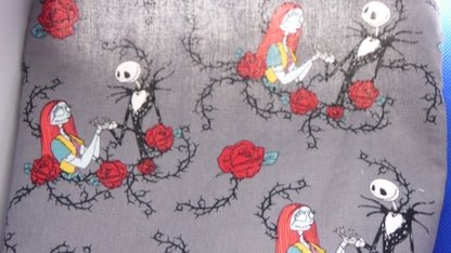 Jack and Sally Zipper Bag