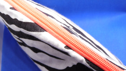 Zebra Zipper Bag