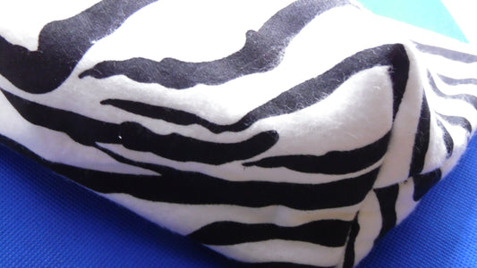 Zebra Zipper Bag