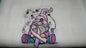 Ribbon Gnome Tea Towel