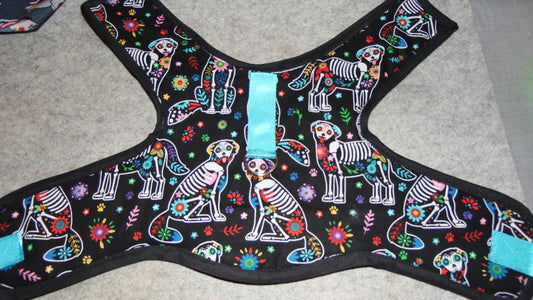 Dog Bones Medium Dog Harness
