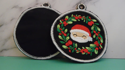 Santa Ornament