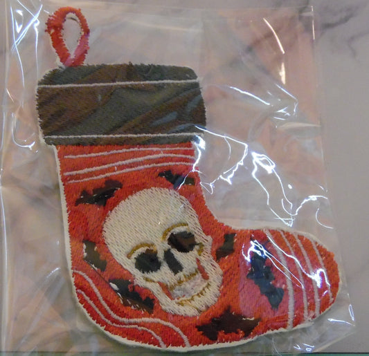 Skull Stocking Ornament