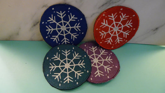 Snowflake Coaster Set of 4