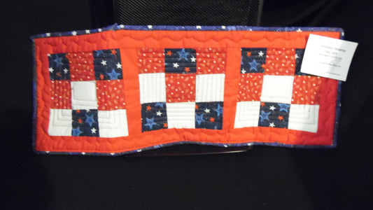 Red, White, and Blue Table Runner