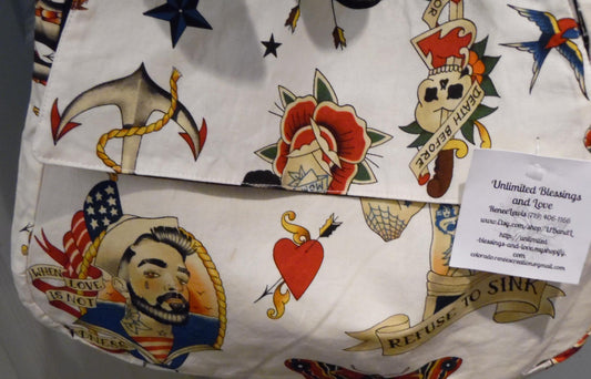 American Retro Tattoo Purse