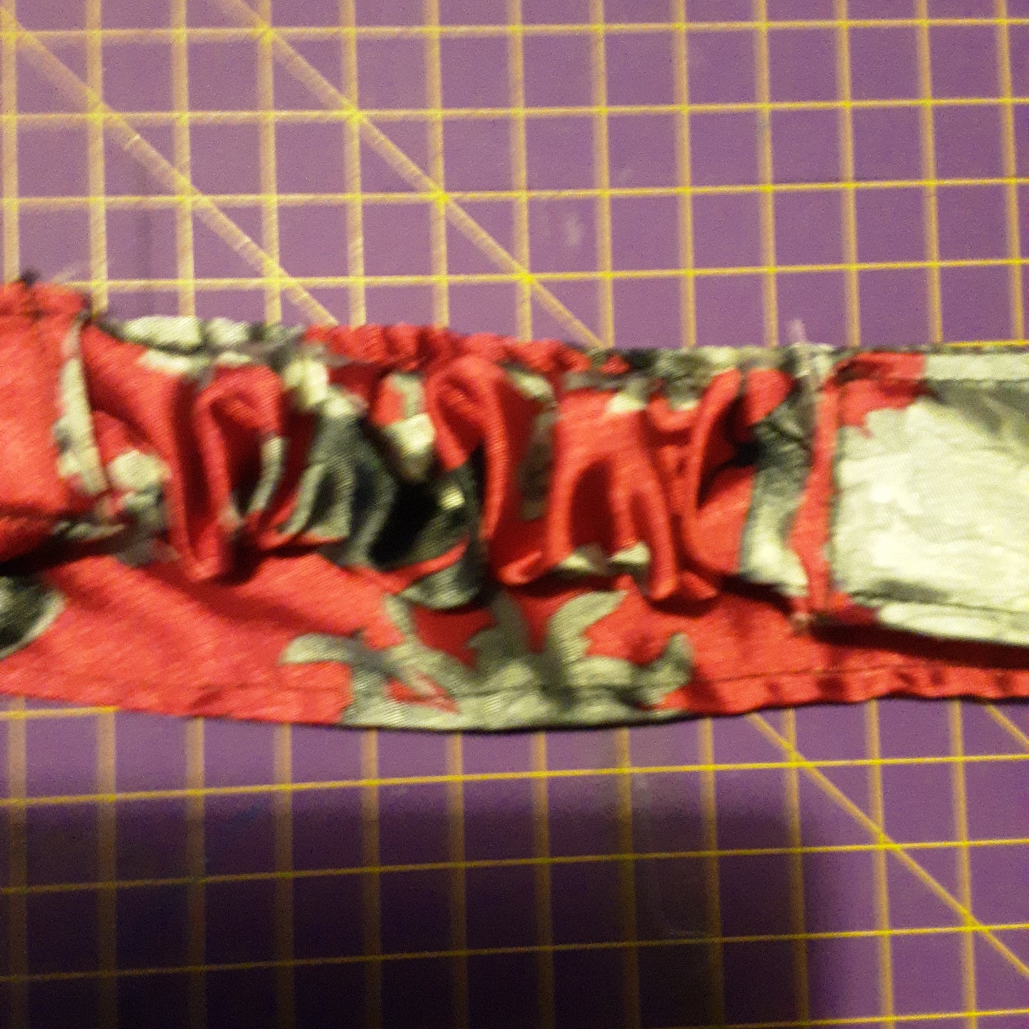 Red Satin Headbands