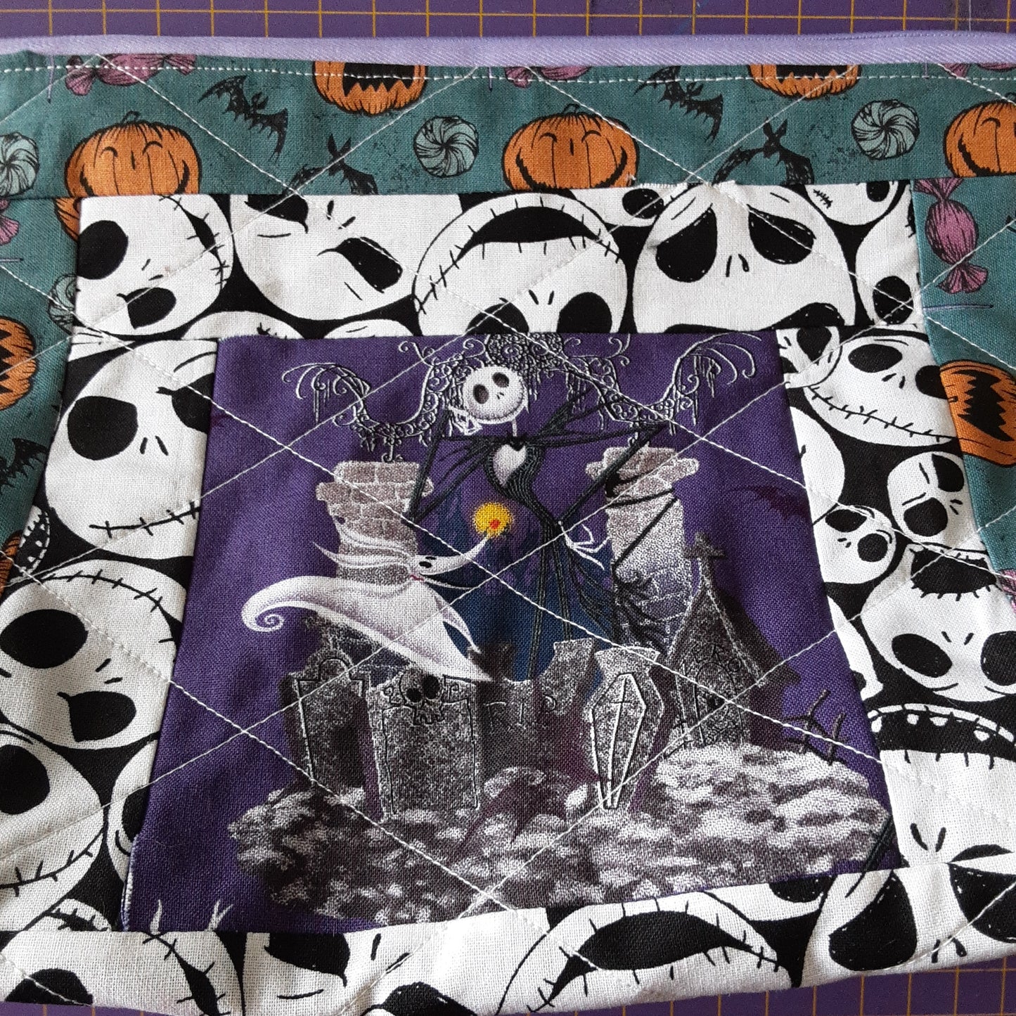 Jack Skellington Zipper Bag