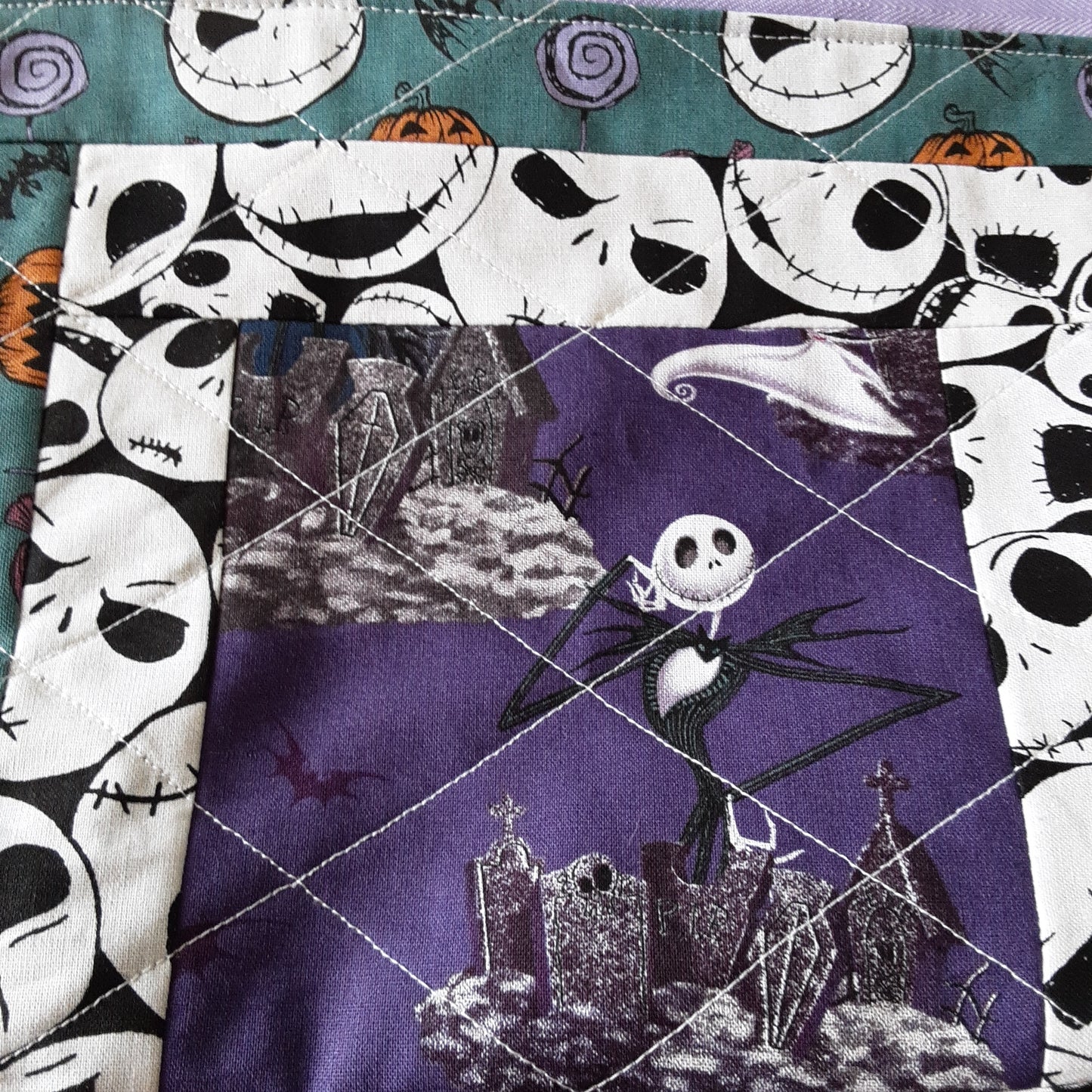 Jack Skellington Zipper Bag