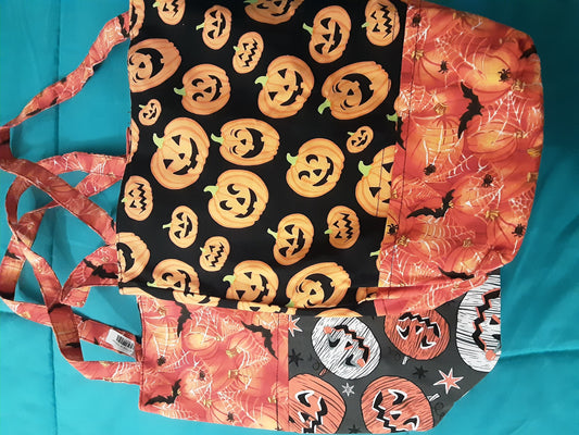 Reversable Halloween Trick or Treat Bag