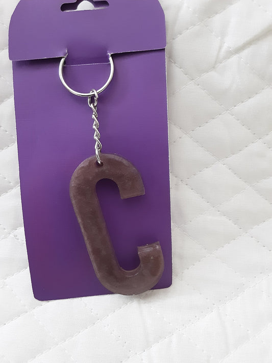 Letter "C" Key Chains